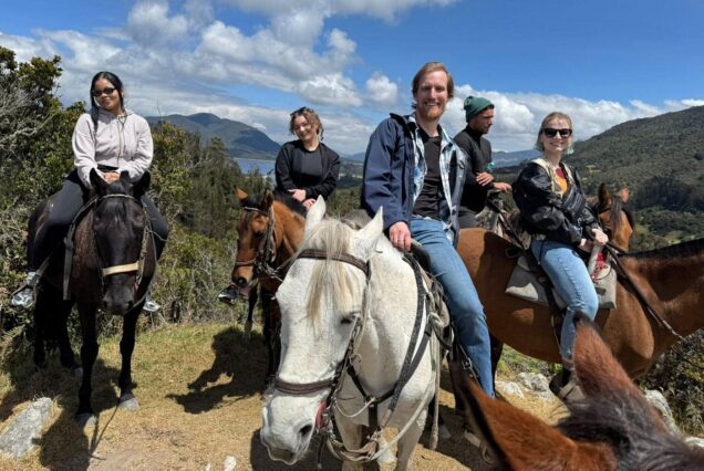 Adventure in the Andes mountains