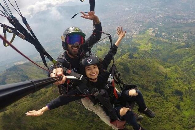 Paragliding dream come true